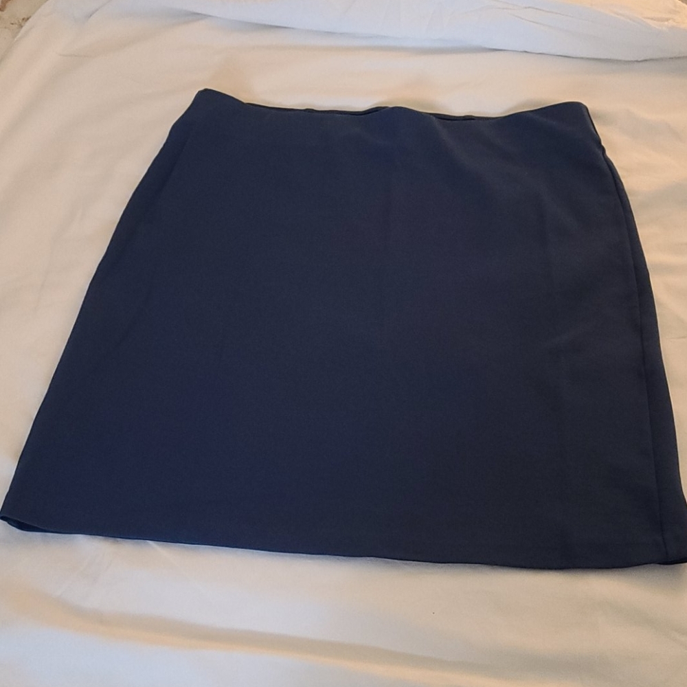 Blue skirt